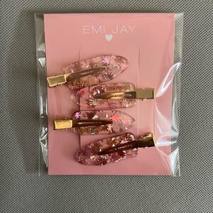 Emi Jay creaseless set Hair Clips